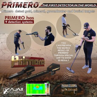 best gold and metal detector - PRIMERO AJAX 6