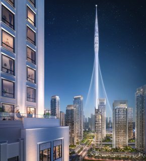 استثمر بأرقي مكان بالامارات خور دبي حيث اطلالاتك على اكبر برجين في التاريخ  2