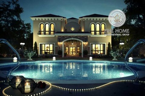 للبيع.. فيلا رائعة 6 غرف ماستر مع مسبح بمدينة شخبوط أبوظبي