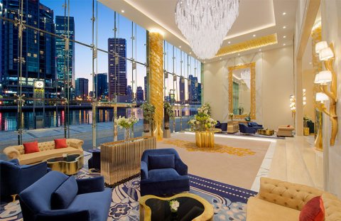 شقة جاهزة على القناة في البزنس باي في دبي ب 719 ألف درهم