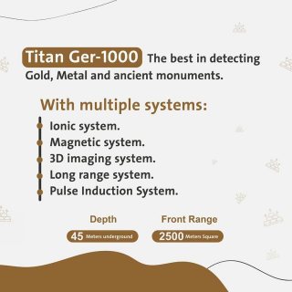 Titan Ger 1000 | Gold and Metals Detectors | Ger Detect Germany 1