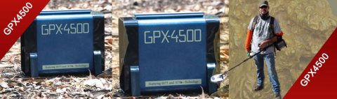 جهاز GPX4500 الاول في البحث عن العملات 