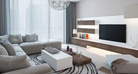 شقة فاخرة للبيع في ليوان في دبي ب 265 ألف درهم فقط بالتقسيط، مع بلكونة 6