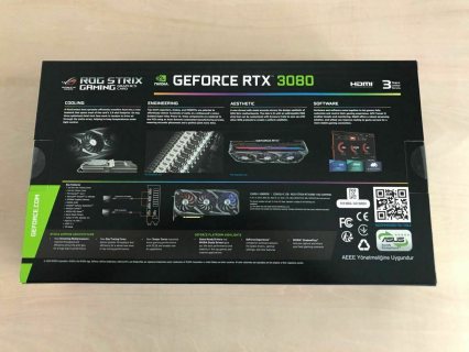 ASUS ROG Strix NVIDIA GeForce RTX 3080 Edition Gaming Graphics Card  2