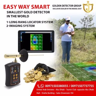 Easy Way Smart Dual System Metal Detector 3D Professional Geolocator