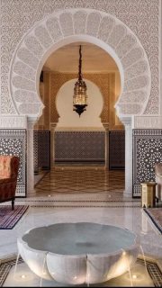 》》》الفن المعمار المغربي - الأندلسي / النقش على الجبس / النحاس.. 2