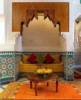 》》》الفن المعمار المغربي - الأندلسي / النقش على الجبس / النحاس.. 4