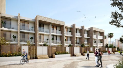بدفعة اولى 157 ألف درهم تملك شقة دوبلكس غرفتين وصالة على #البحر في #أبوظبي . 1