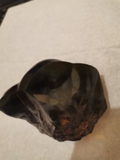 الماس أسود (وجدته في الصحراء المغربية) 