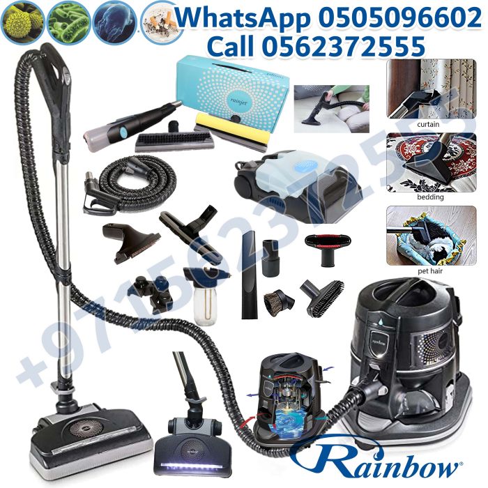  NEW-Rainbow E2 Black 2 Speed Vacuum Cleaner