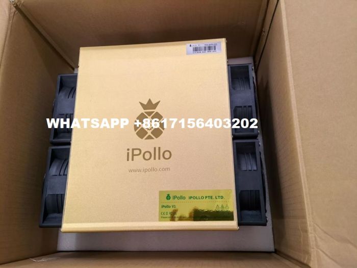 iPollo V1 3600 MHs psu included whatsapp+86 1715640 3202 Free shipping