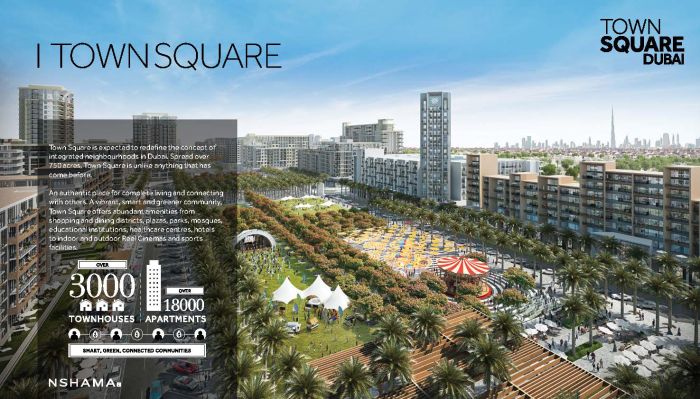 Apartment for sale, in Dubai - Nshama Town Square - Mira Community - Bawadi  1