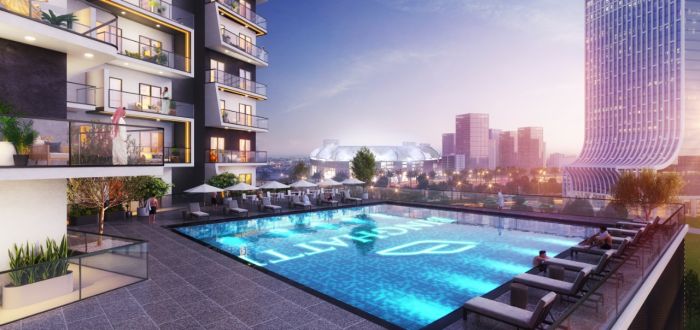 بأفضل سعر تملك شقة احلامك ضمن  برج راقي جداً في قرية جميرا الدائرية في دبي 3