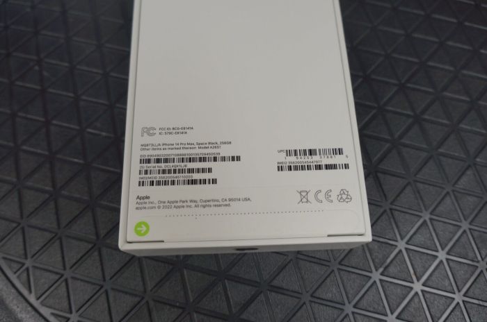NEW SEAL Apple iPhone 14 Pro Max 256GB BLACK or PURPLE (UNLOCKED) Limit QTY $450 3