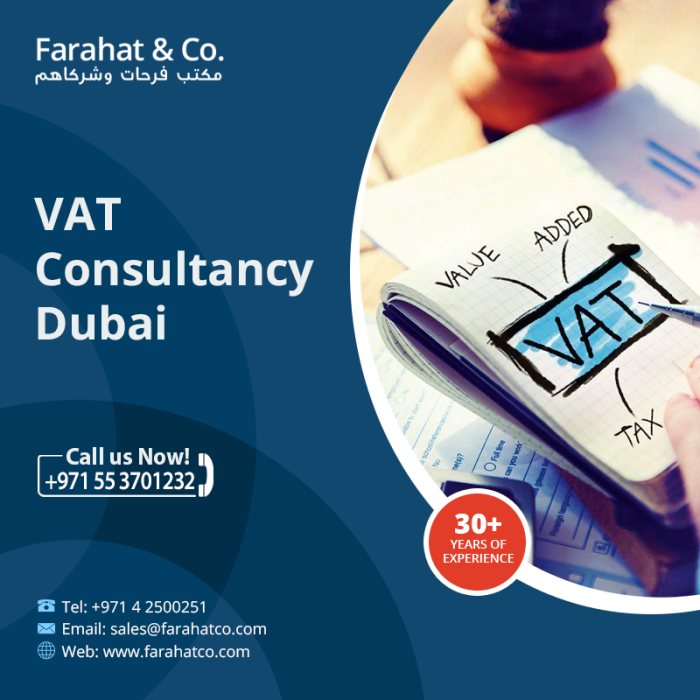 خدمات استشارة ضريبة القيمة المضافة في دبي 1