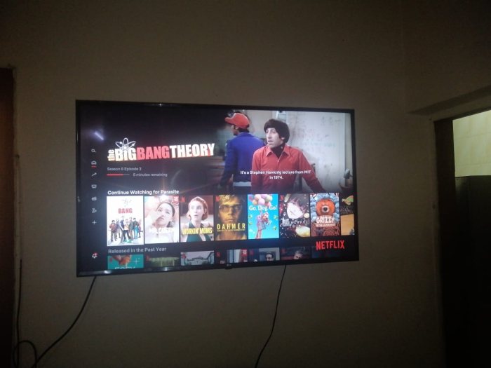 LG smart tv 55 inch for sale in Alain  7
