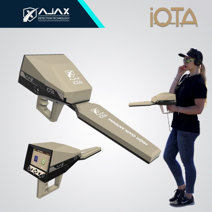 جهاز كشف الذهب الايوني ايوتا من اجاكس/Ajax IOTA 3