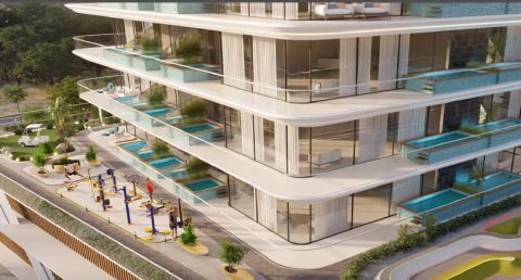  امتلك شقة بالتقسيط المريح مع حمام سباحة بموقع ممتاز على الغولف في دبي