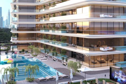  امتلك شقة بالتقسيط المريح مع حمام سباحة بموقع ممتاز على الغولف في دبي 3