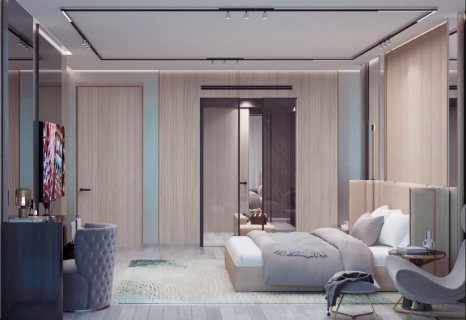 امتلك غرفة وصالة راقية مع حمام سباحة خاص بموقع ممتاز في دبي 6