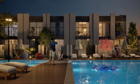  خصم 40% تملك ارخص تاون هاوس في دبي غرفتين و اربع غرف فرصه استثماريه 4