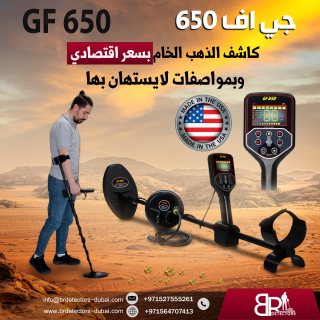 جهاز كشف الذهب الخام والعملات المعدنية المناسب اقتصاديا GF 650  