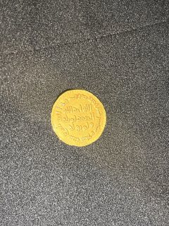 Old gold coin  6
