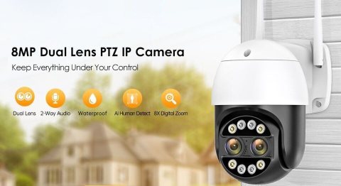 outdoor Night Vision Video and indoor IP cameras 2
