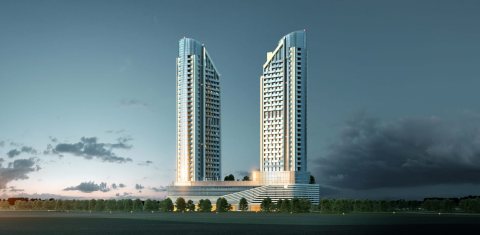  شقة دوبلكس للبيع 3 غرف و صالة بمنطقة مثلث قرية جميرا في دبي بمقدم 20% 5