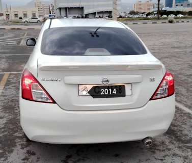 NISSAN SUNNY نيسان صني خليجي 2014  //2014/ 4 سلندر فول اتوماتك  3