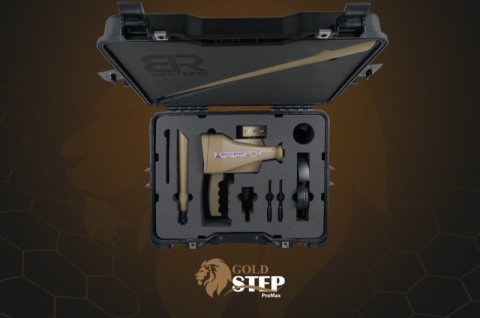 جهاز كاشف للذهب والكنوز المتكامل بي ار جولد ستيبب برو ماكس /Gold step pro max  4