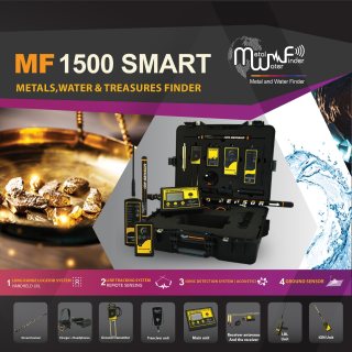 جهاز كشف الذهب والمعادن والمياه ام اف 1500 سمارت /MF  1500 Smart