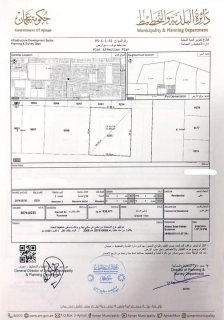 ارض تجارية للبيع في عجمان المنامة 3 موقع مميز زاوية على شارعين  1