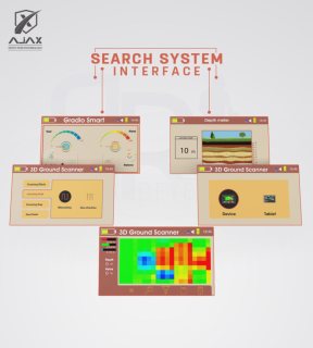 احدث جهاز كشف ذهب تصويري اجاكس تروي الامريكي -Ajax Troy 