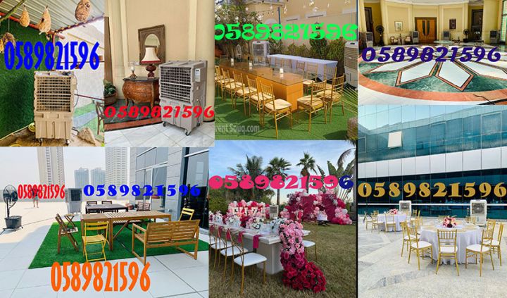 Renting Transparent Tents Air Conditioners for Rent In Dubai.