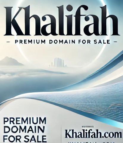 Khalifah.com – a premium domain for sale