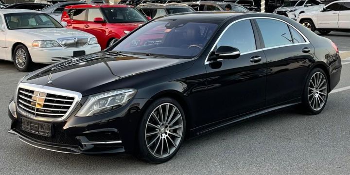 Mercedes-Benz S500 V8 4.7L Full Option Model 2014 Car very clean  2