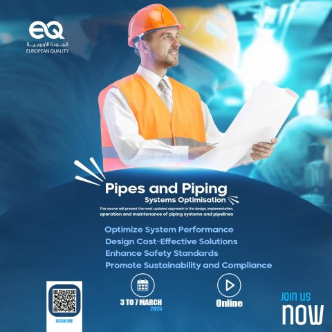 Pipes-and-Piping-Systems-Optimisation training courses-Online 