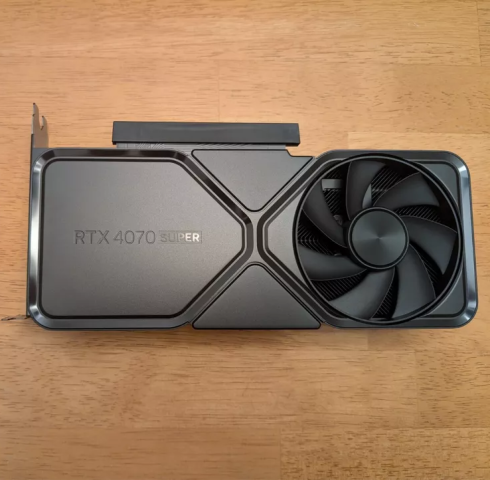  NVIDIA GeForce RTX 4070 Super Founders Edition 12GB GDDR6X Graph 3