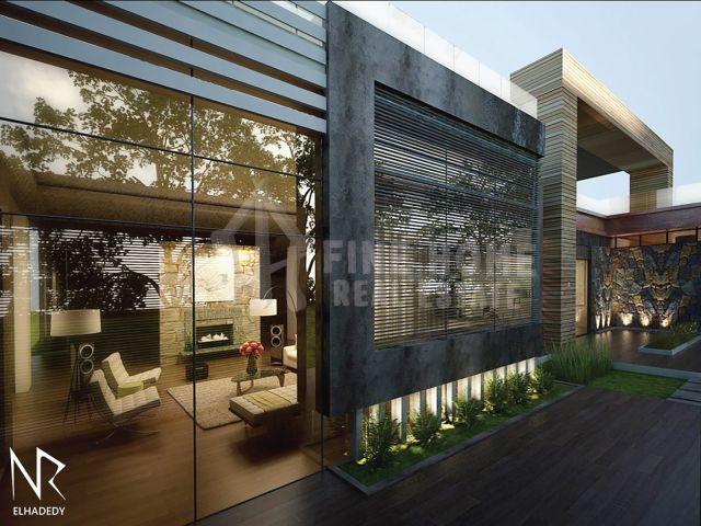 امتلك فيلا تصميم عصري | 5غرف | مسبح | حديقة 3