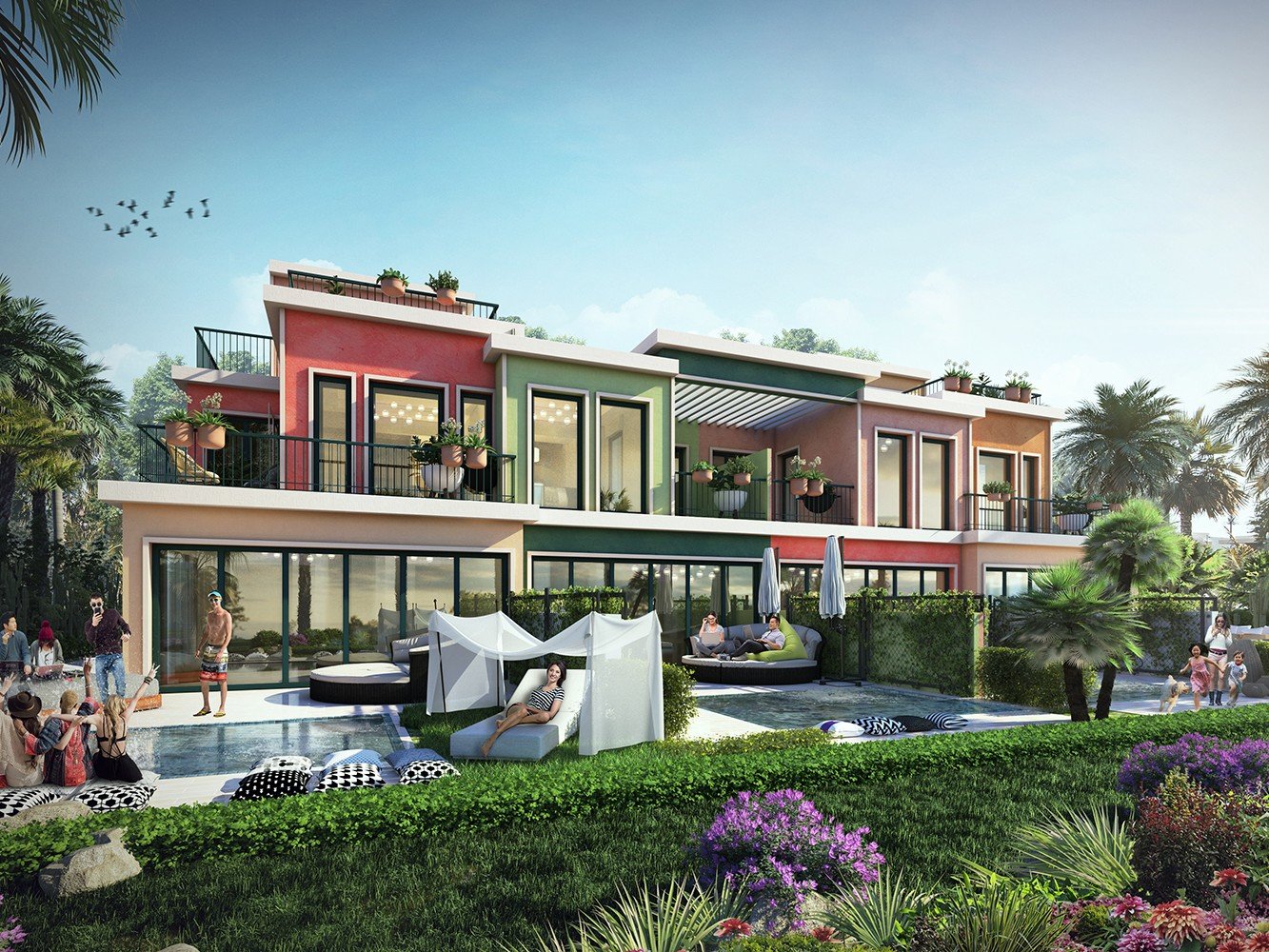 NEW DEVELOPMENT DAMAC LAGOONS