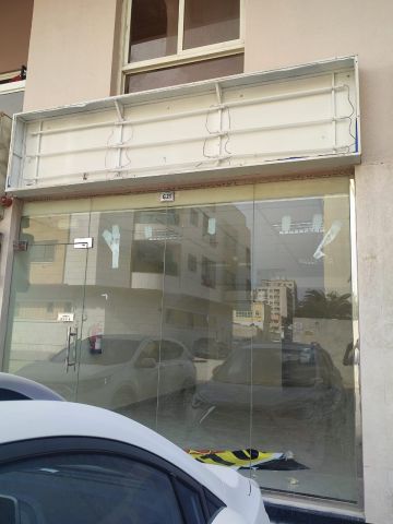 محل  بحمام بالراشديه 3 خلف مستشفى أمينه مساحه 350 قدم  2