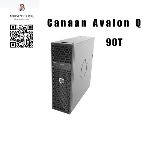 Buy Bitcoin server canaan Avalon Q 90T BTC miner free shipping In 3
