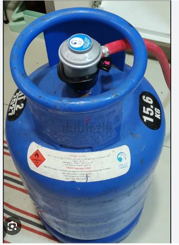 Adnoc cylinder + regulator + cooker