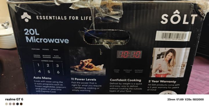 New microwave in alain  6