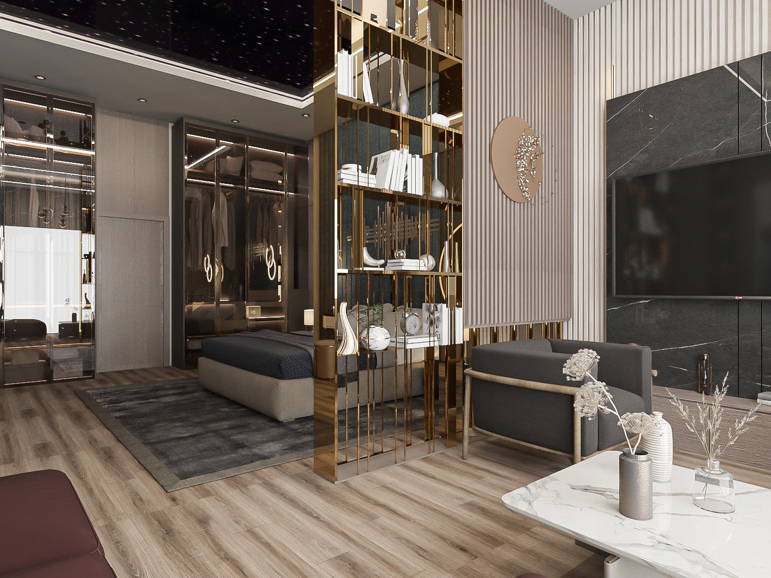 مجموعة خط الفن لتصميم وتنفيذ الديكور 3