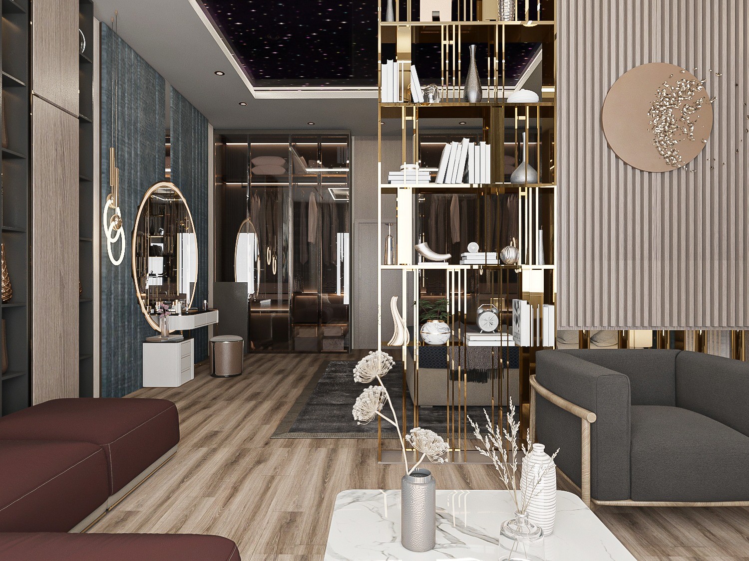 مجموعة خط الفن لتصميم وتنفيذ الديكور 4