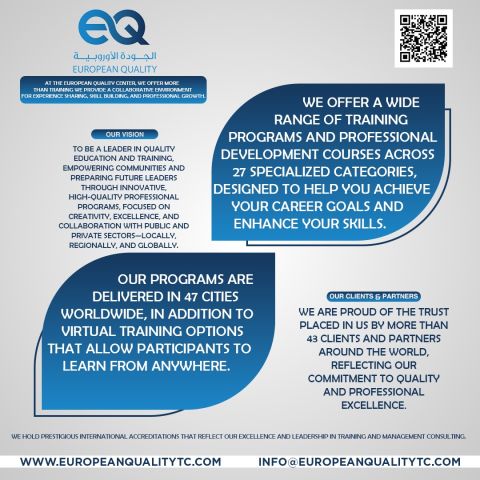 From Learning to Leading — With European Quality