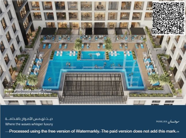 شقة في موجان علي كورنيش عجمان بسعر ممتاز وتقسيط مريح