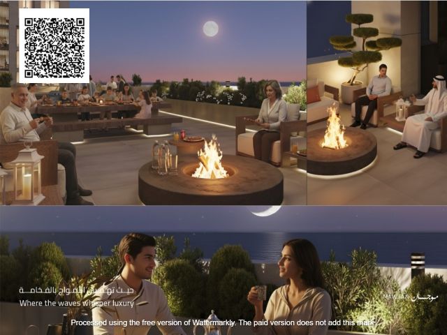 تملك ستديو اطلالة بحرية بمقدم 32 الف | بالكورنيش  10